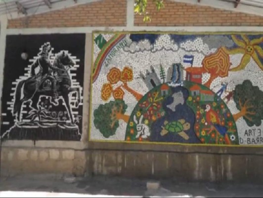 Art3 D Barrio, llenando de color Tegucigalpa