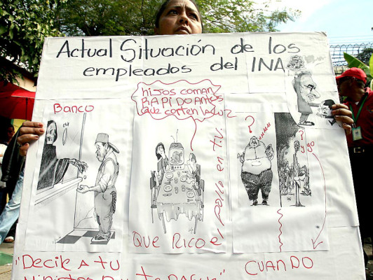 Otra jornada de protestas en Tegucigalpa