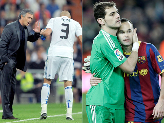 Mourinho le tira duro a Casillas, a Pepe y a Iniesta