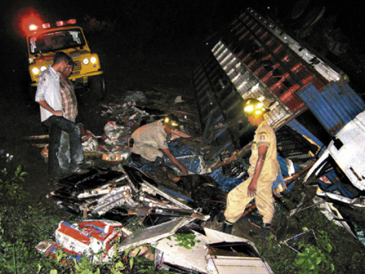 Un muerto dejó accidente vehicular en Olancho