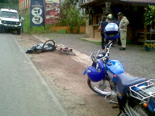 Ciclista muere en carretera a Valle de Ángeles