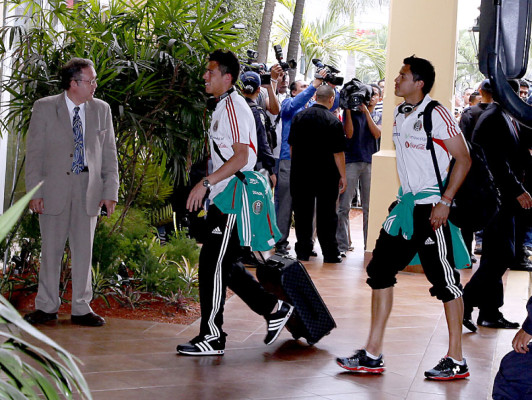 FOTOS: Selección de México ya está en San Pedro Sula