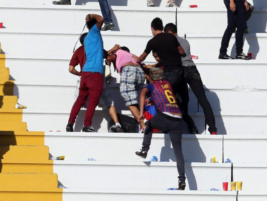 Violencia en el Olimpia-Motagua mancha imagen de fútbol de Honduras
