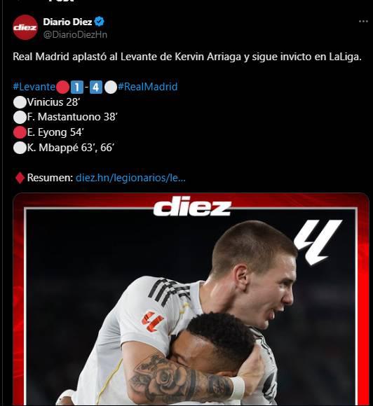 No se achicó Orgullo catracho: Reacción de la prensa tras partido de Kervin Arriaga ante Real Madrid