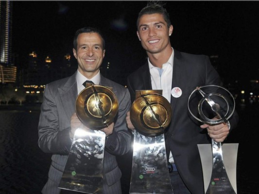 El agente de Cristiano Ronaldo, Jorge Mendes, ante la justicia por montajes fiscales de Radamel Falcao