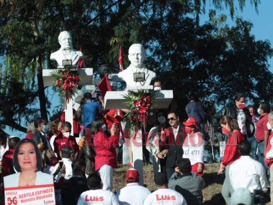 Con Luis Zelaya a la cabeza, así celebró su 130 aniversario el Partido Liberal