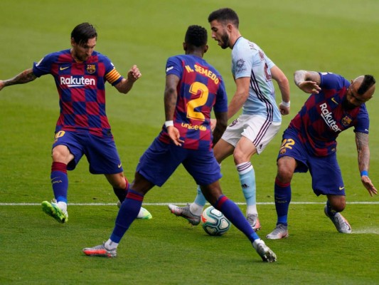 El Celta frustra al Barcelona con amargo empate 2-2
