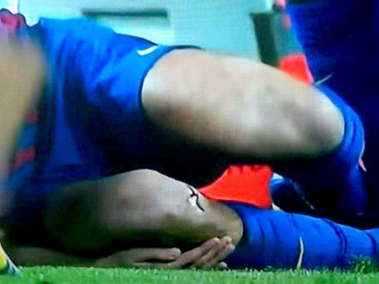 La espantosa herida de Sergio Busquets