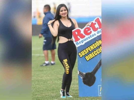 Bellas mujeres en la fecha 7 de la Liga Nacional de Honduras