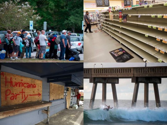 Huracán Florence golpea las costas de Estados Unidos y amenaza con dejar estragos