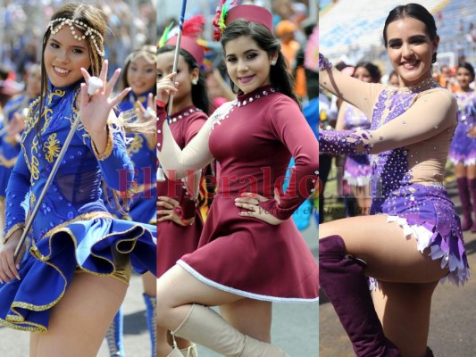 FOTOS: Las 10 palillonas más bellas de los desfiles patrios 2019