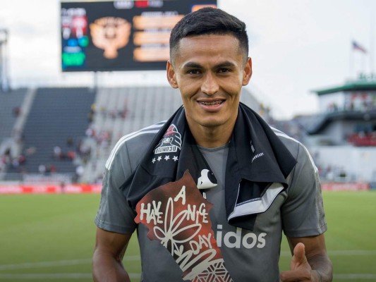 Andy Najar MVP del partido en goleada del DC United