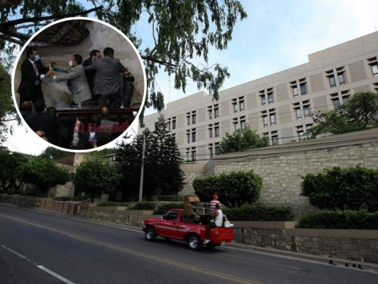 Embajada de EEUU llama a 'mantener calma y entablar diálogo' en el Congreso Nacional&nbsp;&nbsp;