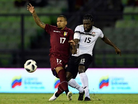 Venezuela derrota 2-0 a Trinidad y Tobago en amistoso