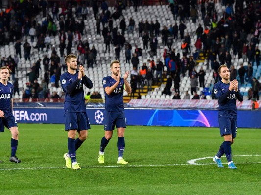 Tottenham golea 4-0 al Estrella Roja y da otro paso hacia octavos de Champions