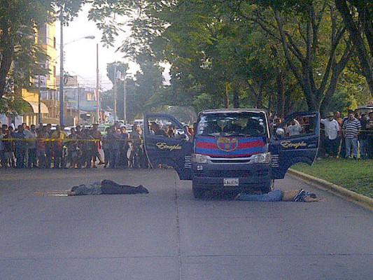 Acribillan a cuatro personas en San Pedro Sula