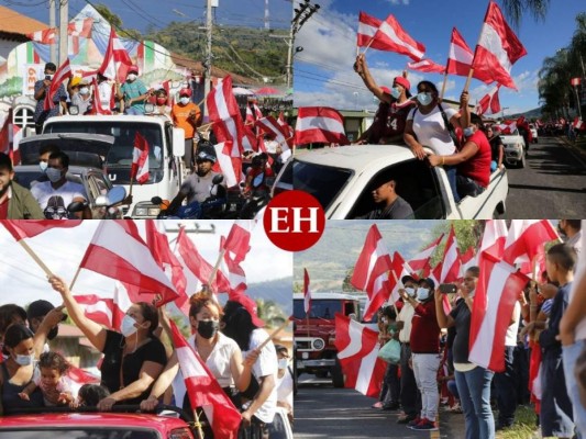 Así fue la caravana en honor a Francisco 'Paquito' Gaitán, alcalde de Cantarranas