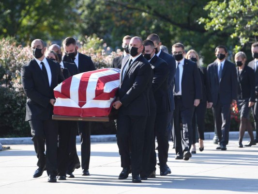 EE UU comienza homenaje de tres días para despedir a Ruth Ginsburg