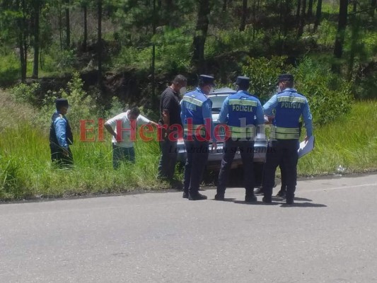 Dramáticas fotos del fatal accidente que dejó dos muertos en salida a Danlí