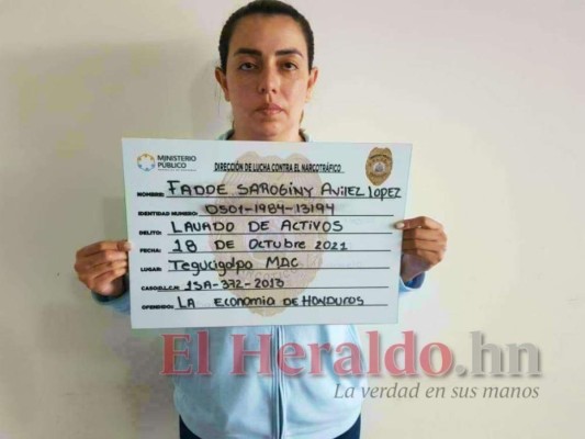 La hermana del alcalde, Fadde Saroginy Avilez López, también fue acusada de lavado de dinero. Foto: El Heraldo