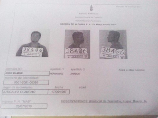 Se fugan cinco reos de la Penitenciaría