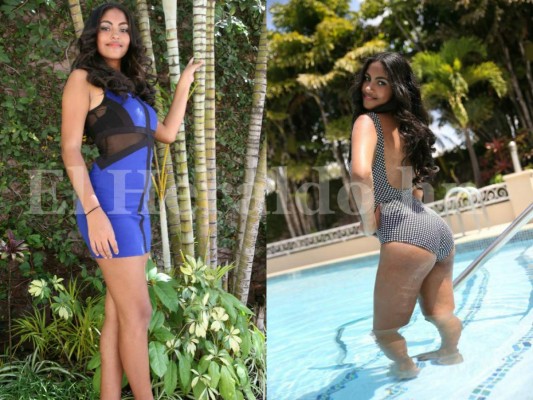 Jeisel Anahí Cálix Herrera, la trigueña olanchana que roba suspiros