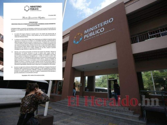 MP cuestiona reformas a Ley de Lavado de Activos: Es un retroceso en el combate a la criminalidad&nbsp;&nbsp;