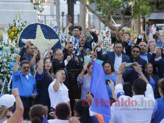 Partido Nacional promete sacar adelante al país en su 117 aniversario