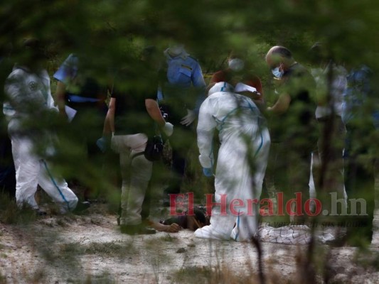 Las imágenes del atentado que dejó un muerto y un herido en Amarateca