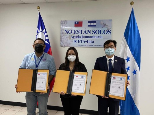 Taiwán entrega fondos de ayuda humanitaria por 200 mil dólares a Copeco &nbsp;