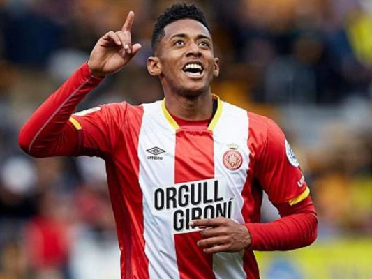 Anthony Lozano espera tener minutos con el Girona el sábado ante Valencia