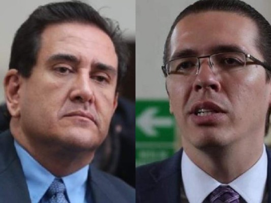 Los señalados son Felipe Alejos Lorenzana y Gustavo Alejos Cambara. Foto cortesía: Prensa Libre Guatemala.