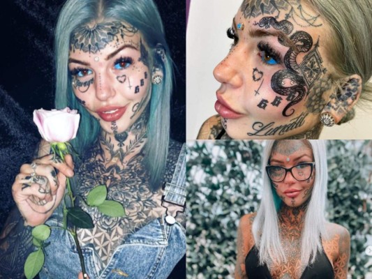 FOTOS: La influencer que quedó ciega temporalmente por tatuarse los ojos