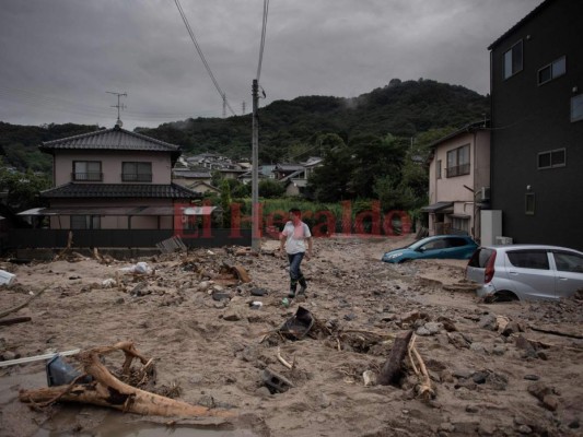 Así quedó Japón tras la devastación por las lluvias que azotaron el país