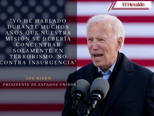 Las frases con las que Joe Biden justificó la retirada de Afganistán