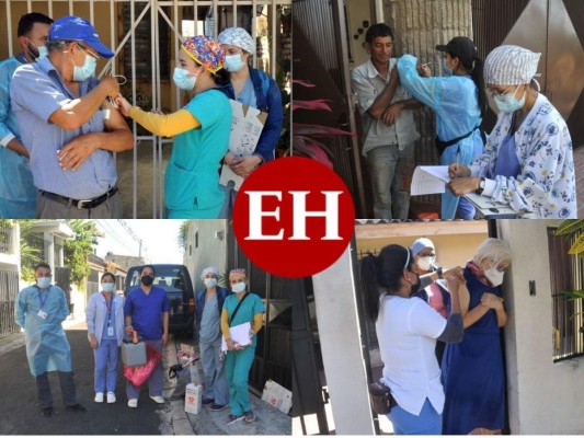 Casa por casa: Salud vacuna contra la influenza y la covid-19 a capitalinos