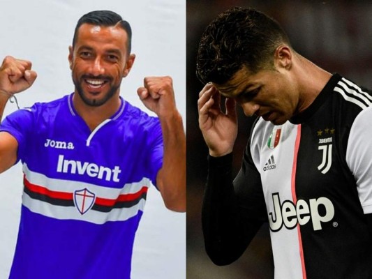 Quagliarella desplaza a Cristiano Ronaldo y podría quedar como máximo goleador de la Serie A