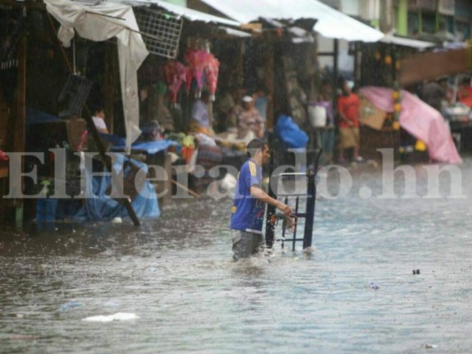 Honduras: Fuertes lluvias sobre Tegucigalpa y alrededores dejan primeros daños