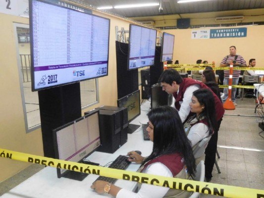 El Tribunal Supremo Electoral realizó simulacro y este da muestras de un proceso electoral blindado