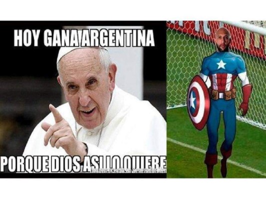 EEUU cayó ante Argentina y llegaron los famosos memes