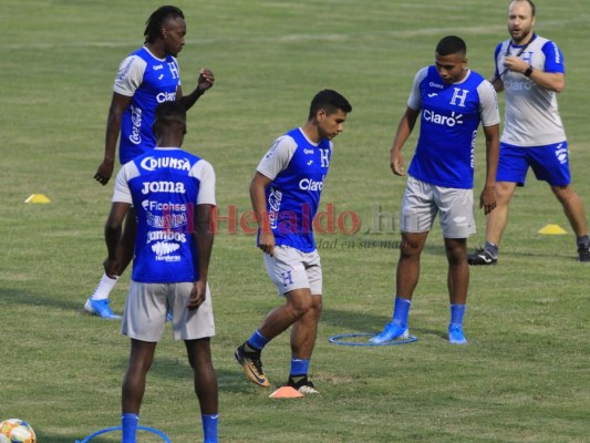 Así fue el entrenamiento de Honduras previo al amistoso con Puerto Rico