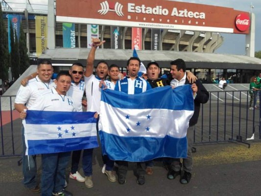 El ambiente previo al duelo entre México y Honduras