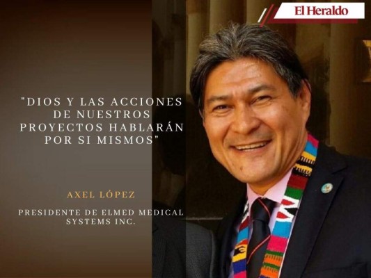 'No hay falsificación': así se defiende Axel López de cuestionada compra de hospitales móviles