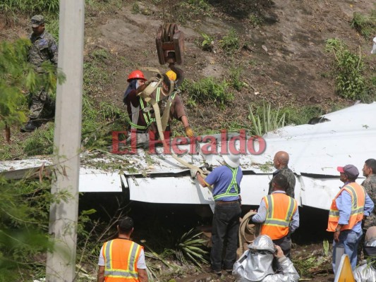 Imágenes que no vio del accidente de avión en Aeropuerto Toncontín