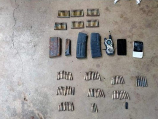 En la bodega de una escuela encuentran droga y municiones en San Pedro Sula