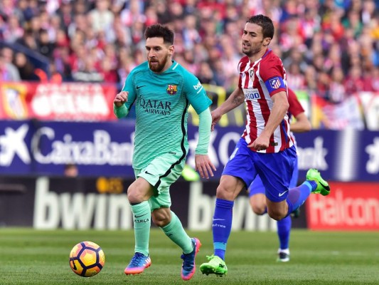 El Barça venció 2-1 al Atlético de Madrid en el Calderón