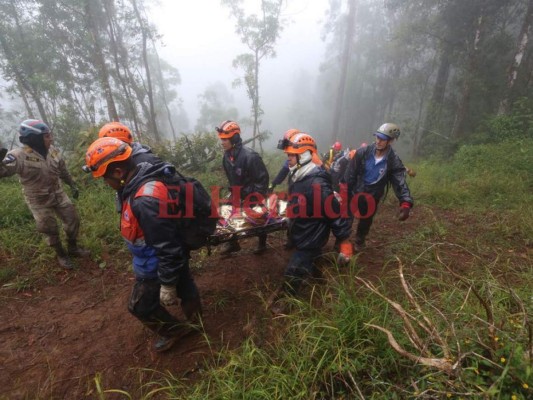 FOTOS: Así fue el rescate de los restos de Hilda Hernández y las otras 5 víctimas