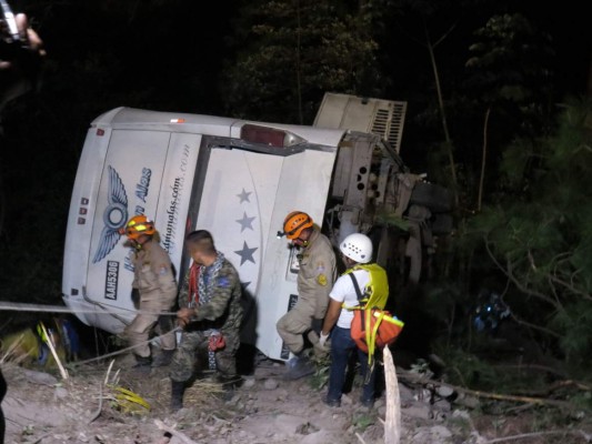 La imprudencia del conductor provocó accidente de bus en Cuesta de la Virgen
