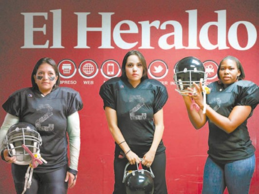 Llegaron las Vikingas para sumar esfuerzos en el fútbol americano hondureño