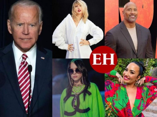 Cantantes, actores y escritores, los famosos que apoyan a Joe Biden